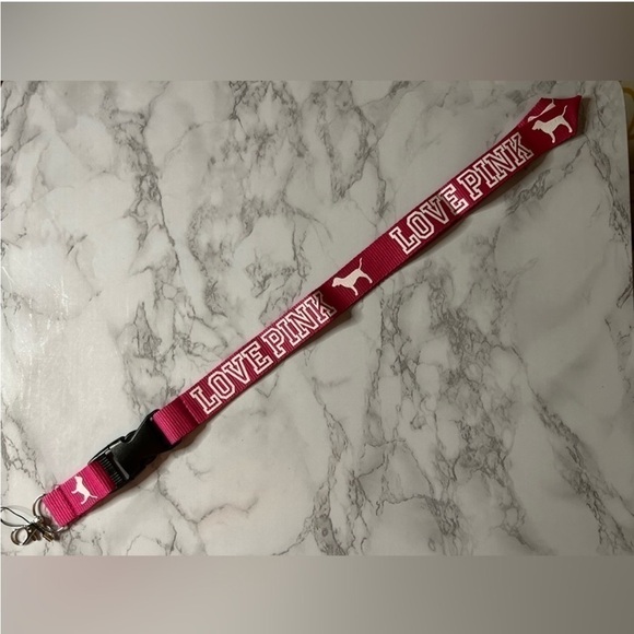 Pink Victoria’s secret’s lanyard - Picture 1 of 1